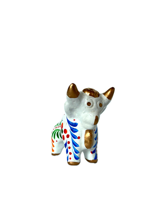 Pucará Bull – Folk Art Decor Mini