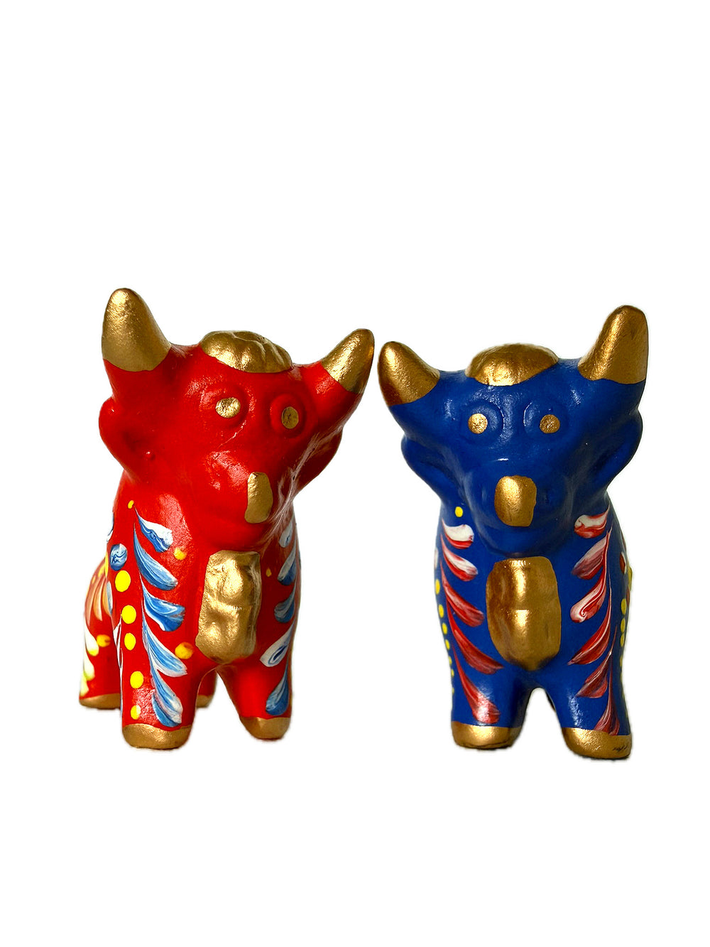Pucará Bull – Folk Art Decor (Mini)