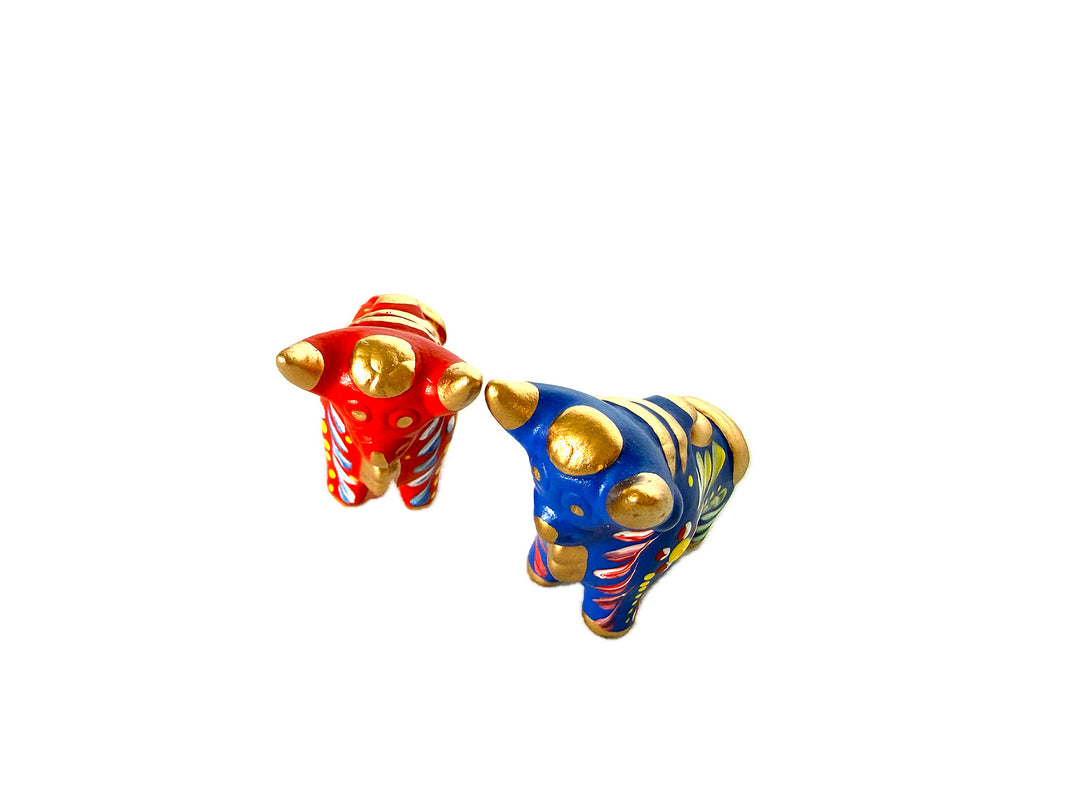 Pucará Bull – Folk Art Decor Mini