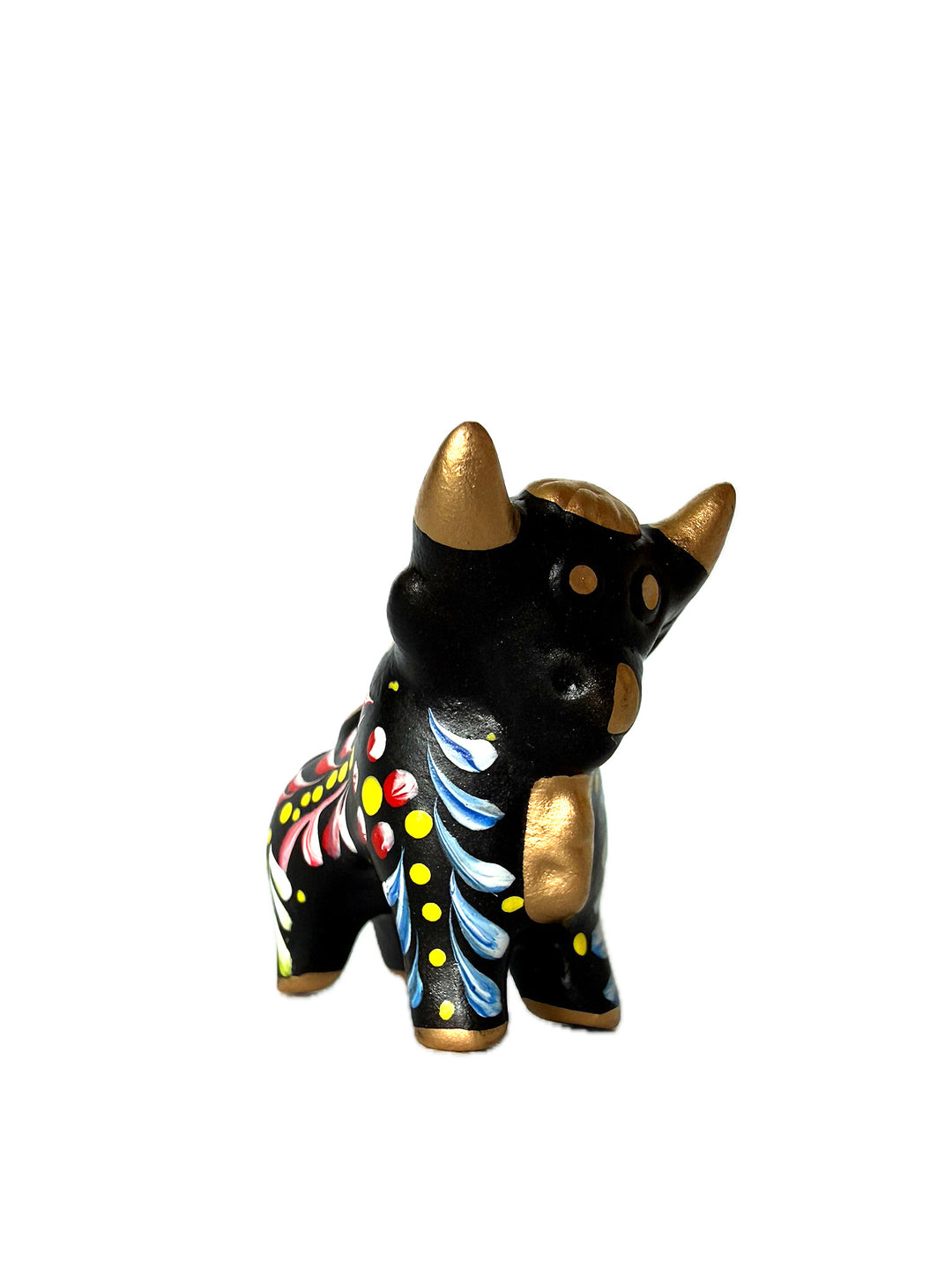 Pucará Bull – Folk Art Decor Mini