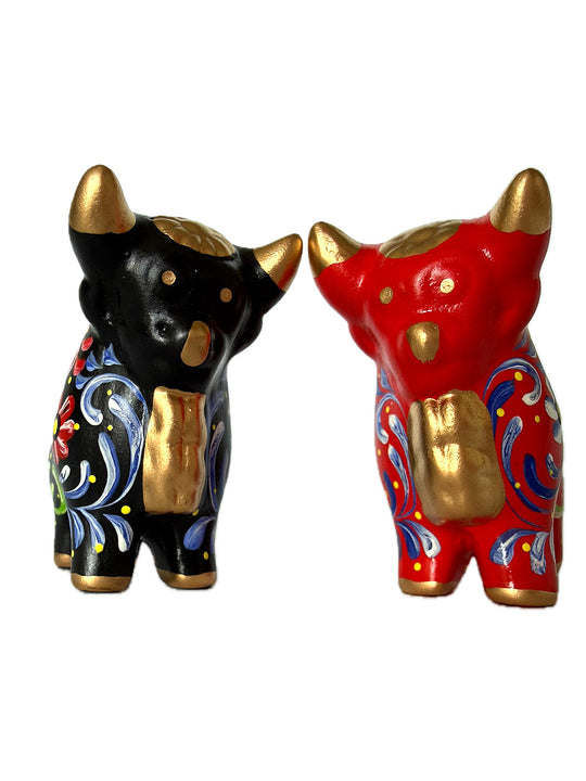 Pucará Bull – Folk Art Decor (S)