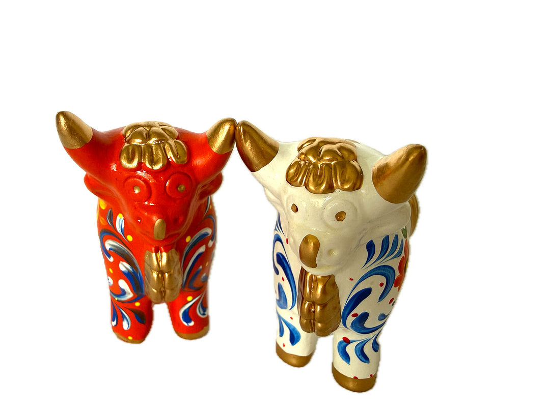 Pucará Bull – Folk Art Decor (M)