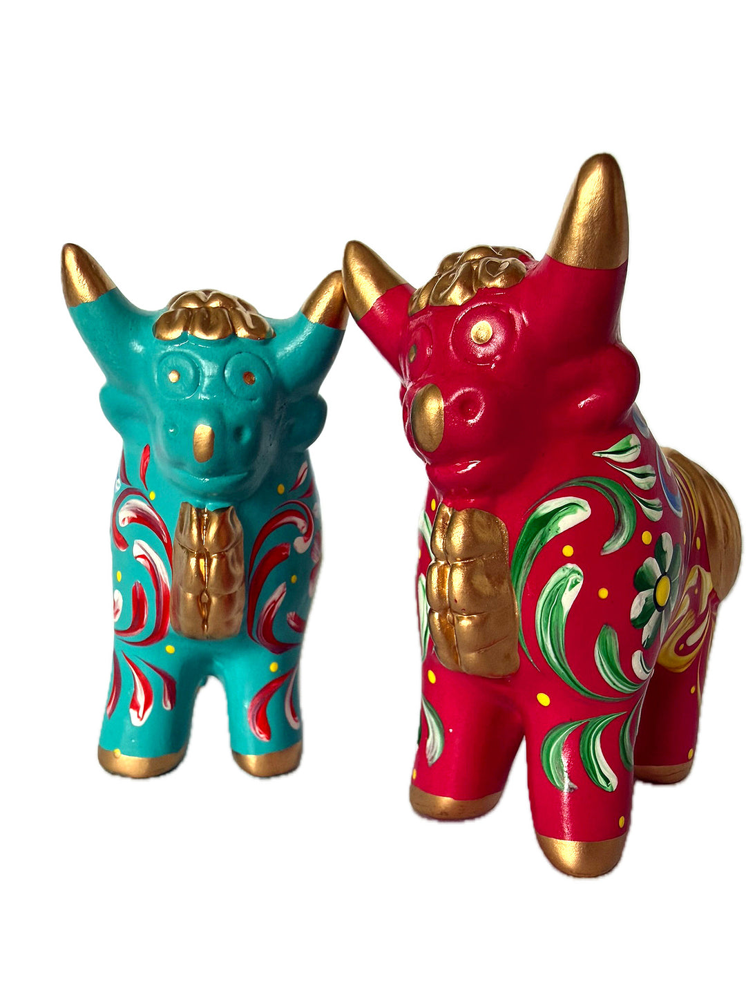 Pucará Bull – Folk Art Decor (M)