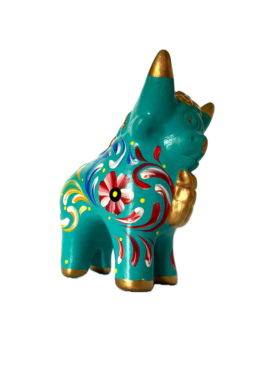 Pucará Bull – Folk Art Decor (M)