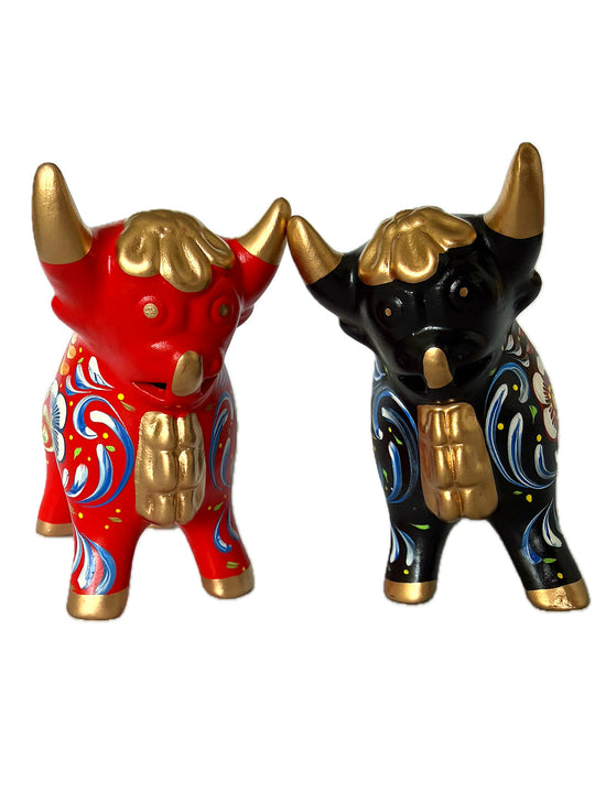 Pucará Bull – Folk Art Decor (XL)