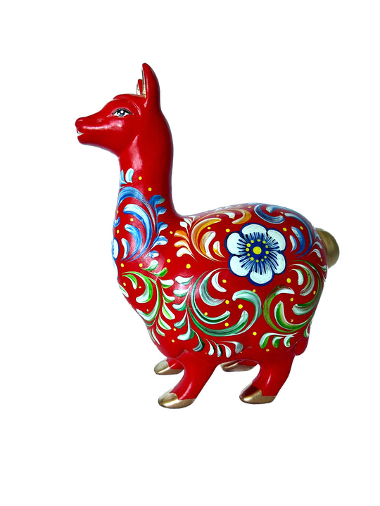 Alpaca – Folk Art Decor (XL)