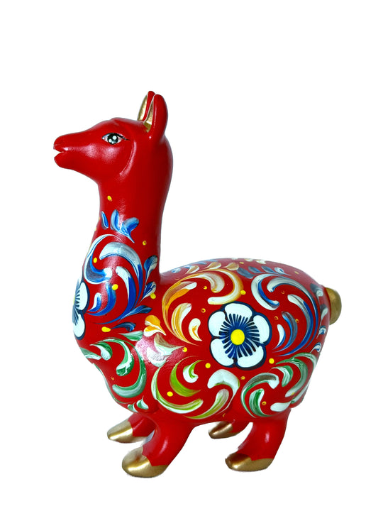 Alpaca – Folk Art Decor (L)