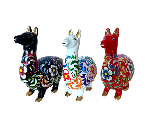 Alpaca – Folk Art Decor (L)