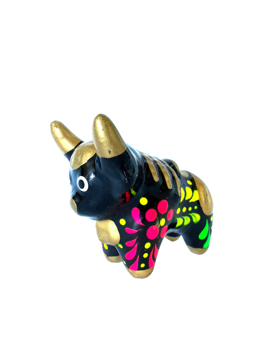 Pucará Bull – Folk Art Decor (Mini R)