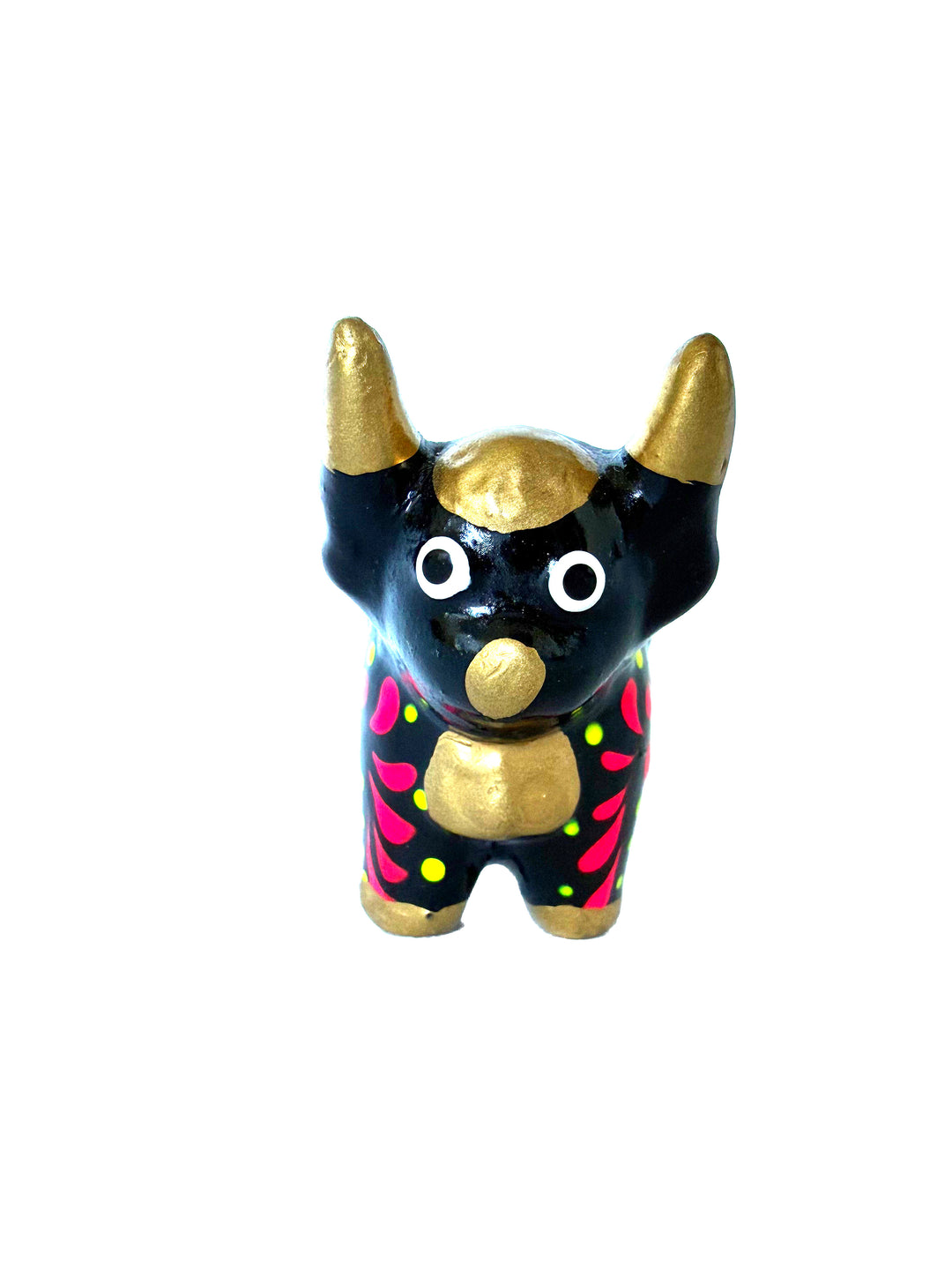 Pucará Bull – Folk Art Decor (Mini R)