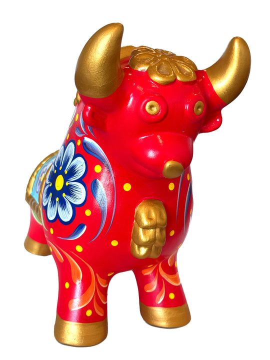 Pucará Bull – Folk Art Decor (GR)