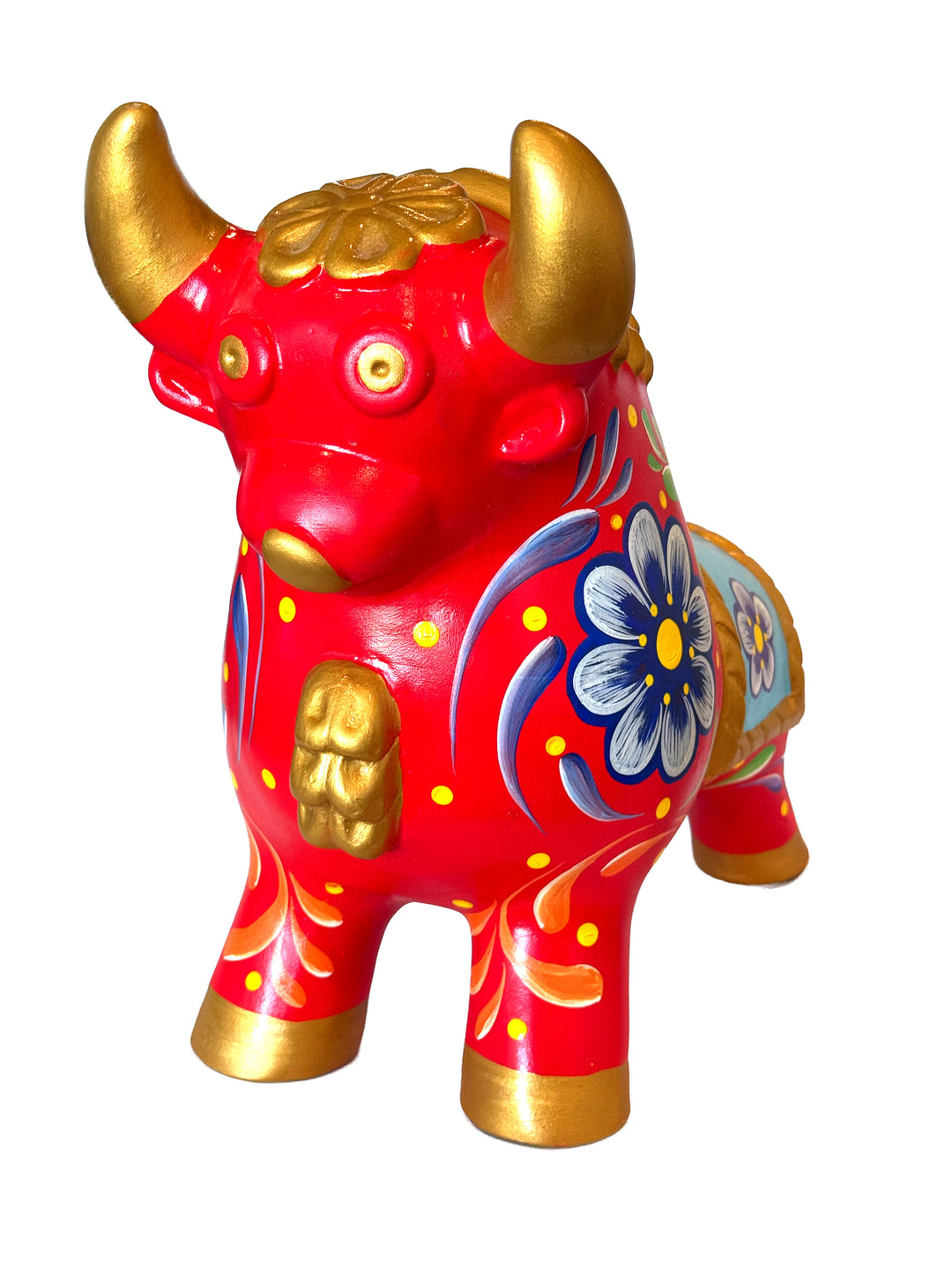 Pucará Bull – Folk Art Decor (GR)