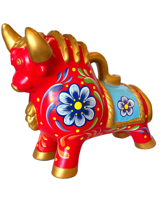 Pucará Bull – Folk Art Decor (GR)