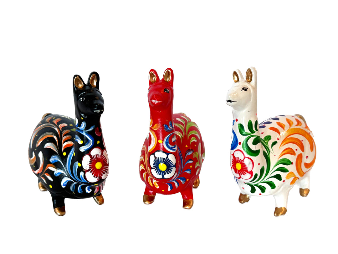 Alpaca – Folk Art Decor (M)