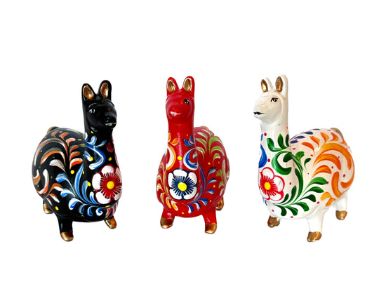 Alpaca – Folk Art Decor (M)